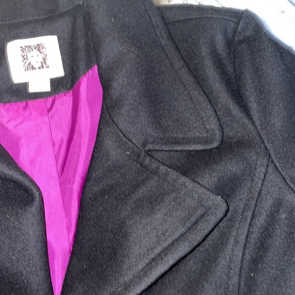 Womans Italian Wool Cashmere peacoat - Picture 2 of 8